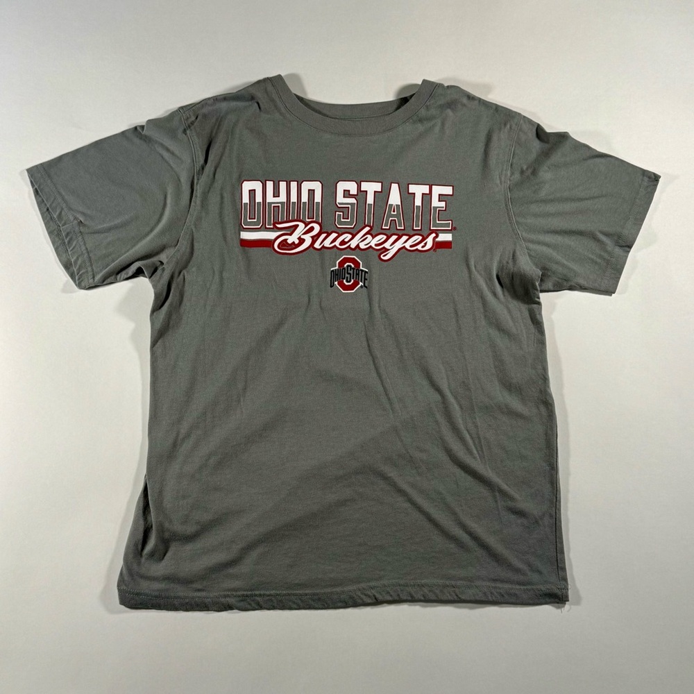 NCAA Ohio State Buckeyes Gray Stadium Athletics Graphic T-Shirt XL